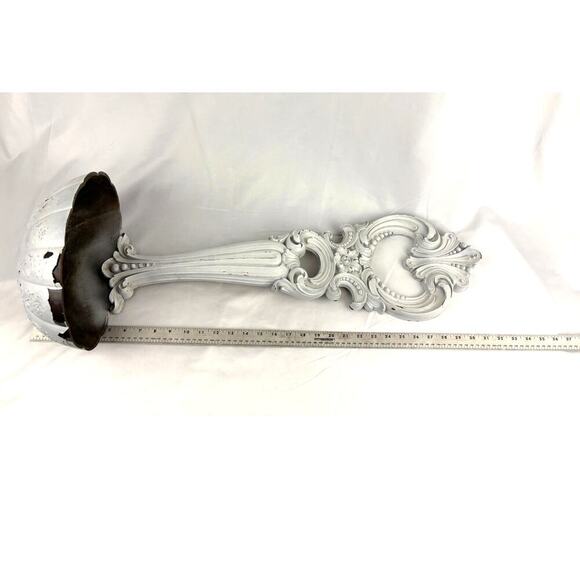 VTG Homco Home Interior Large White Ladle Spoon Wall Plaque Syroco 1970s - Picture 7 of 16